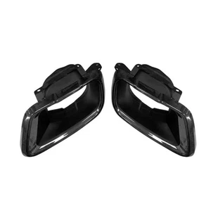 Glanz Schwarz Auspuff Spitzen für BMW G05 X5 G06 X6 19-heute - Bild 1 von 2