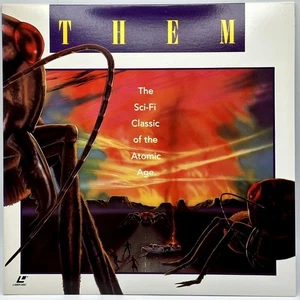 ~ THEM ~ (1954) Sci-Fi Horror Classic Atomic Age / LD Laserdisc - Imagen 1 de 2