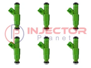 Juego de 6 inyectores Bosch 0280156007 2001-2003 Chrysler Voyager 3.3L V6 04861454AA - Imagen 1 de 5