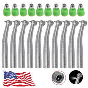 Dental Fiber Optic LED Handpiece Fast High Speed fits KaVo LED Coupler 4/6Hole - Picture 1 of 23