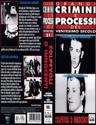 Grandi Crimini e Processi del Secolo - Colpevoli o Innocenti (21) VHS 1993 Italy - Image 1 of 4