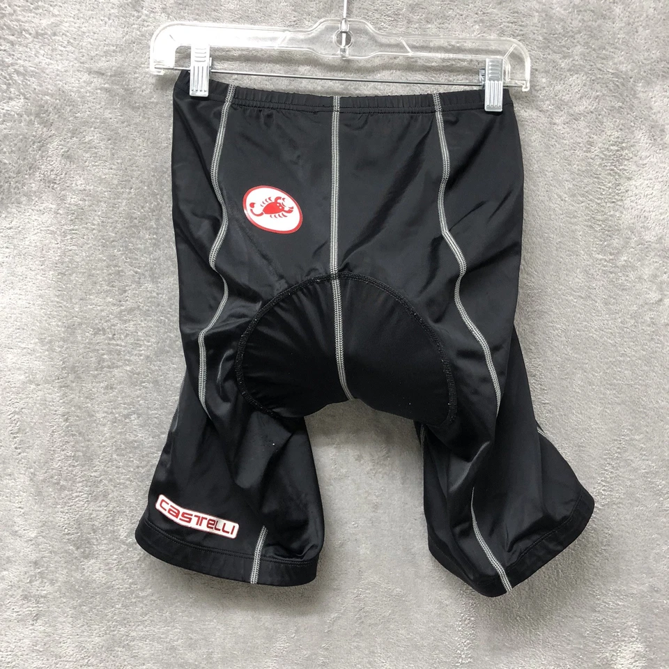 Castelli Herren Radhose Medium schwarz gepolstert Made in USA - Bild 1 von 4