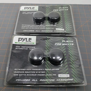 (Lot of 4) PYLE PLWT4 1.5-Inch 200 Watt Surface Mount Piezo Tweeter, NOS - Picture 1 of 4