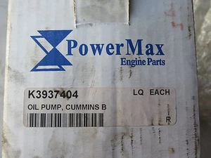 Power Max K3937404 Oil Pump Cummins B NOS (11-C1) - Picture 1 of 5
