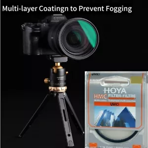 HOYA UV(C)Filter 37mm_82mm HMC Multi Coated Anti-Glare Blue Light Camera Filters - Picture 1 of 24