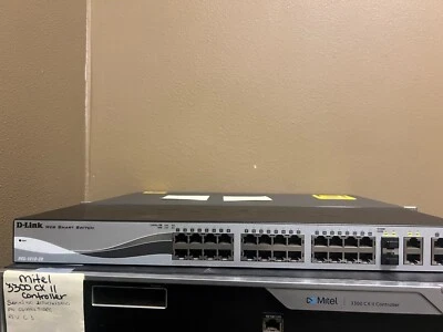 D-LINK DES-1210-28P 28 PORT FAST  ETHERNET 2/SFP SMART MANAGED POE SWITCH - Image 1 of 2