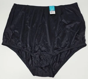 Womens Vanity Fair SIZE 10 NYLON BRIEFS Underwear Perfectly Yours Lace Nouveau - Picture 1 of 4