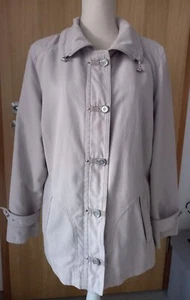Damen Jacke Frühjahr Sommer 22 creme gebraucht/sehr gut erhalten - Bild 1 von 4