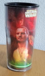 Star Wars Drinking Cup Qui-Gon Jinn USED - Picture 1 of 10