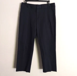 Banana Republic Pants 8 Short Petite Sysateen Crop Mid Rise Navy Stretch NWT NEW - Picture 1 of 21