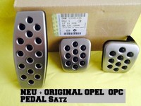 OPEL ASTRA K OPC Line Edelstahlpedale 39042385 *NEU*