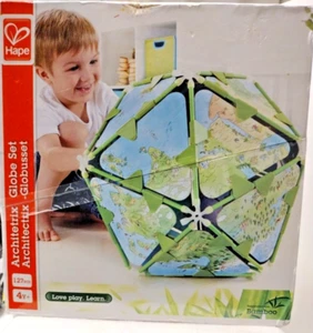 Architetrix Constructor Globe Set by Hape-Made of Bamboo 100% Complete Pre-0wned - Picture 1 of 22