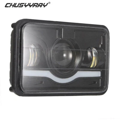 2023 Nuevo Faro LED de 4x6" Hi Lo Beam con Doble DRL para MTX XR400R XR600R Foto 1 de 4