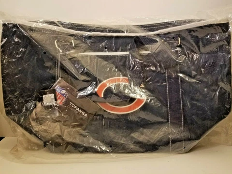 NEW Topanga Cooler Tote Chicago Bears Navy Blue Cover