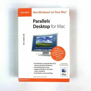 Parallels 2.2 Desktop for Intel Macs Run Windows on your Intel Mac