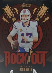2024 Panini Absolute Rock Out#5 Josh Allen  - Picture 1 of 2
