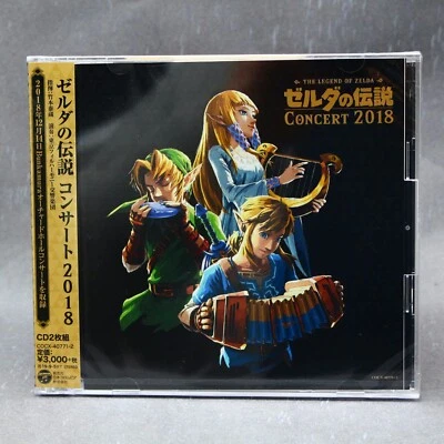 The Legend of Zelda Nintendo Concert 2018 Japan Game Live Orchestra Music CD NEW - Image 1 of 2