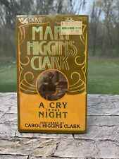 Vintage A Cry In The Night By Mary Higgins Clark - Dove Audio - 2 Cassettes New