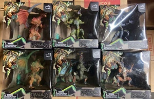 Beasts Of War Dragon Miniatures, Set Of All 6 Figurines To Fuel The Imagination! - Picture 1 of 1