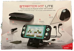 dreamGEAR Starter Kit Lite for Nintendo Switch Lite - Case, Grip, Earbud, & More - Picture 1 of 4