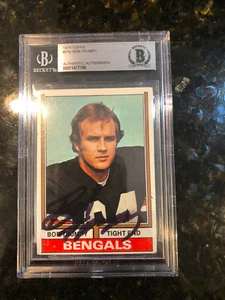 1974 Topps #210 Bob Trumpy BAS Certified Authentic Signed Auto Slabbed - Picture 1 of 1