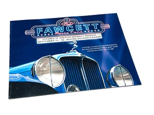 Folleto de autos de película Fawcett 2007 subastas RM - Imagen 1 de 2