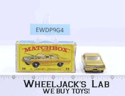 Opel Diplomat 36 Lesney Matchbox Series años 60 hecho en Inglaterra Foto 1 de 4