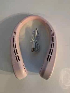 NEW Bladeless Neck Cooler Fan Model A210 (Color Pink ) USB Charge 4000 - Picture 1 of 3