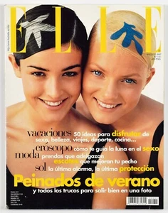 ELLE Spain Magazine No.131 August 1997 - BLANCA ROMERO, INÉS SASTRE - Picture 1 of 11