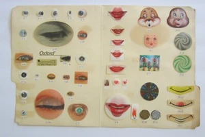 Brochure venditore Vari-Vue originale anni 60 con 43 sfarfallio animazione movimento - Foto 1 di 2