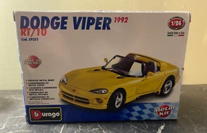 Kit métal facile à assembler Bburago 1992 R10 Dodge Viper échelle 1/24ème - Photo 1/4