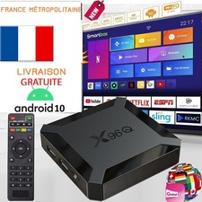 X96 case q 1gb/8gb android 10 smart box 4k ultra hd wifi-ip&tv -