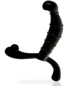 Fallo anale nero dildo per prostata massaggiatore perineo stimolatore uomo black - Imagen 1 de 3
