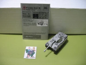 =Axis & Allies Miniatures RESERVES Panther Ausf. D con tarjeta 28/45= - Imagen 1 de 1
