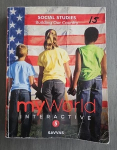 Social Studies Building Our Country My World Interactive 5 Savvas Learning Book - Foto 1 di 2