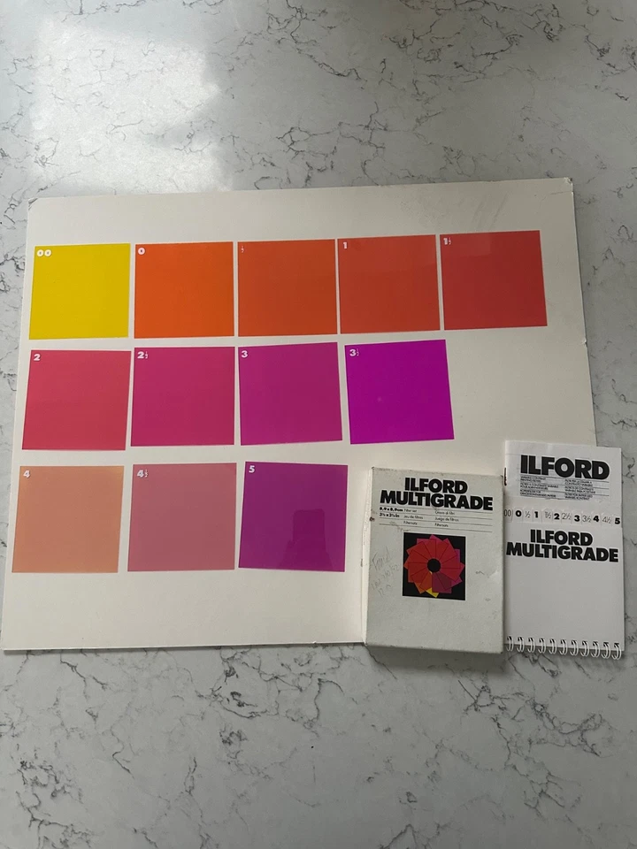 Ilford Multigrade filters -Complete, see photo - Image 1 of 1