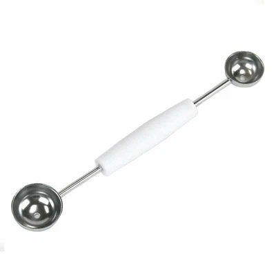 Chef Craft Stainless Steel Double Melon Baller Fruit Decorating Tool - Image 1 of 2
