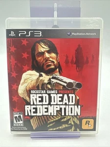 RED DEAD REDEMPTION (Sony PlayStation 3 PS3, 2010) W/Manual - No Map - Picture 1 of 2