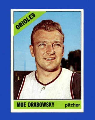 1966 Topps Set-Break #291 Moe Drabowsky casi nuevo-como nuevo o mejor *GMCARDS* Foto 1 de 2