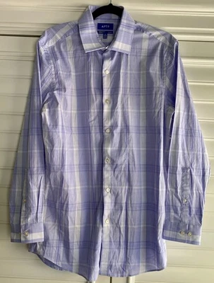 APT.9 Premier Flex Stretch Fabric Collar Slim Fit Mens Dress Shirt M 15-15 1/2 - Image 1 of 3