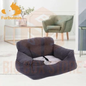Premium Dog Booster Seat Small Pets Pet Car Seat Protector Portable Travel Bed - Picture 1 of 27