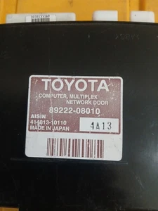 2010 Toyota Sienna Door Control Module #89222-08010 - Picture 1 of 3