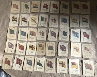 Kensitas Cigarettes Part Set British Empire Silk Flags 1934 Protective Cover - Image 1 of 4