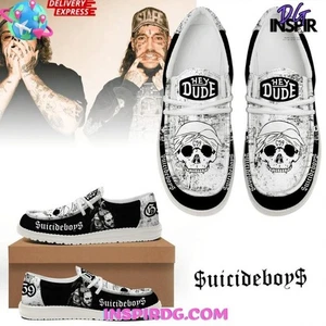 Suicideboys G59 Limited Edition Hey Dude Shoes - Picture 1 of 5