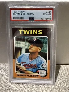 1975 Topps #640 Harmon Killebrew PSA 6 - Bild 1 von 2