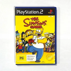 The Simpsons Game (incl Manual) - Sony PlayStation 2 PS2 - Like new - Picture 1 of 5