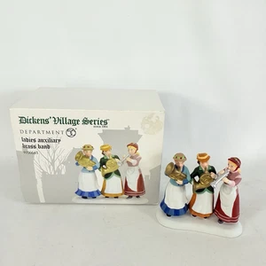 Department 56 Dickens' Village Ladies Auxiliary Brass Band 4056643 Box Heritage - Picture 1 of 10