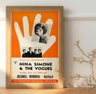 Nina Simone,The Vogues 1968 Promo : Live Concert Tour Poster 36"x24"