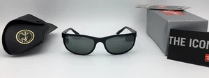 Ray-Ban RB 2027 601/W1 Predator 2 Sunglasses Gloss Black Polarized DeLuxe w/case - Picture 1 of 13