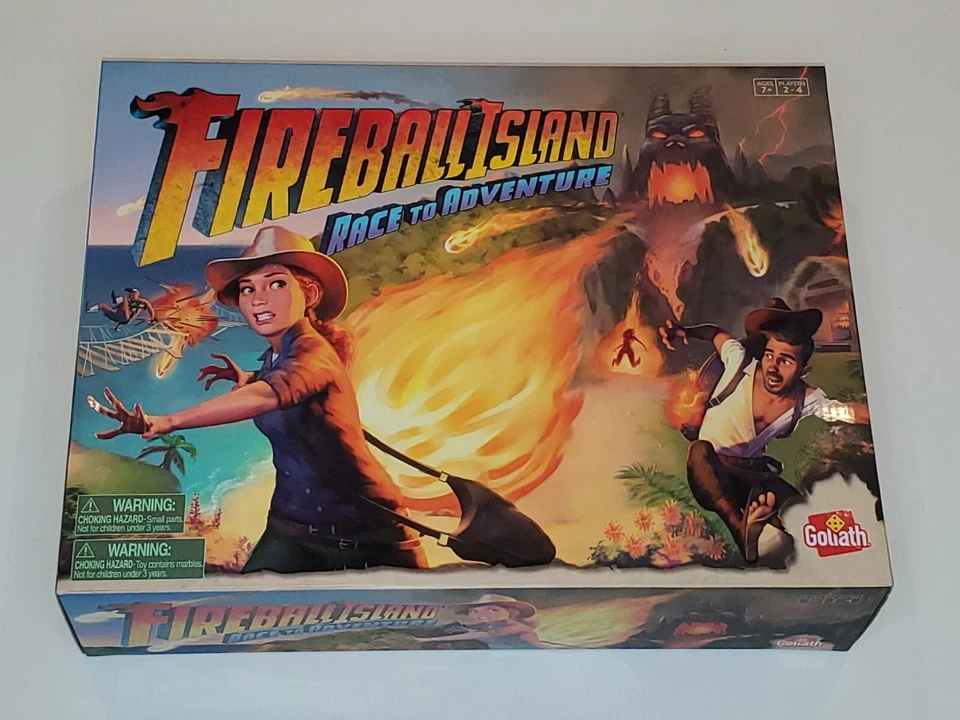 Goliath Fireball Island - Race to Adventure Board Game